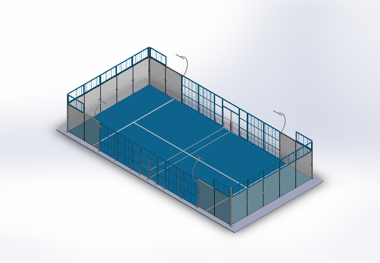 Standart Padel Kort	